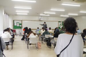 2025年度授業参観_愛玩動物看護学科1年生